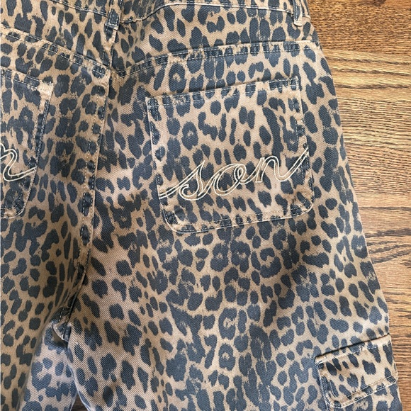 Leopard Cargo Pants by Damson Madder - US 10 - Picture 9 of 14